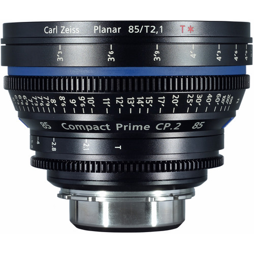 Ziess Compact prime CP.2 85mm/T2.1 Cine Lens