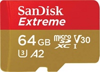 SanDisk Extreme 64GB UHS-1 microSDXC Memory Card